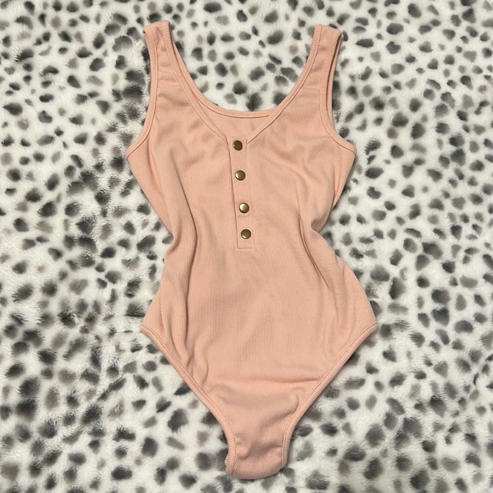 {New} ROSEY BLUSH BODYSUIT